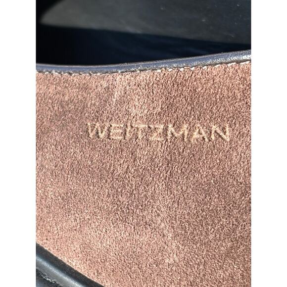 Stuart Weitzman Anders Platform Slip-on Shoe in Brown Suede Men\'s Sz‎ 8 main image 9